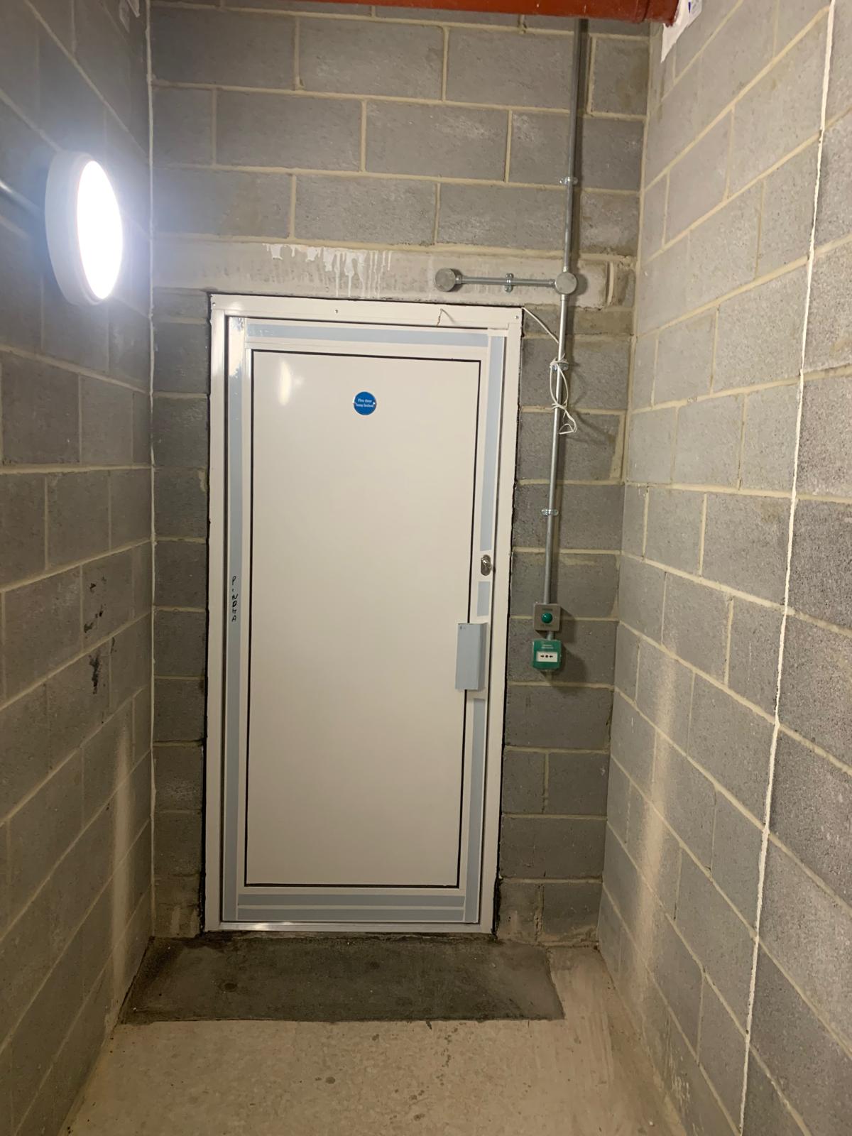 bespoke fire exit door