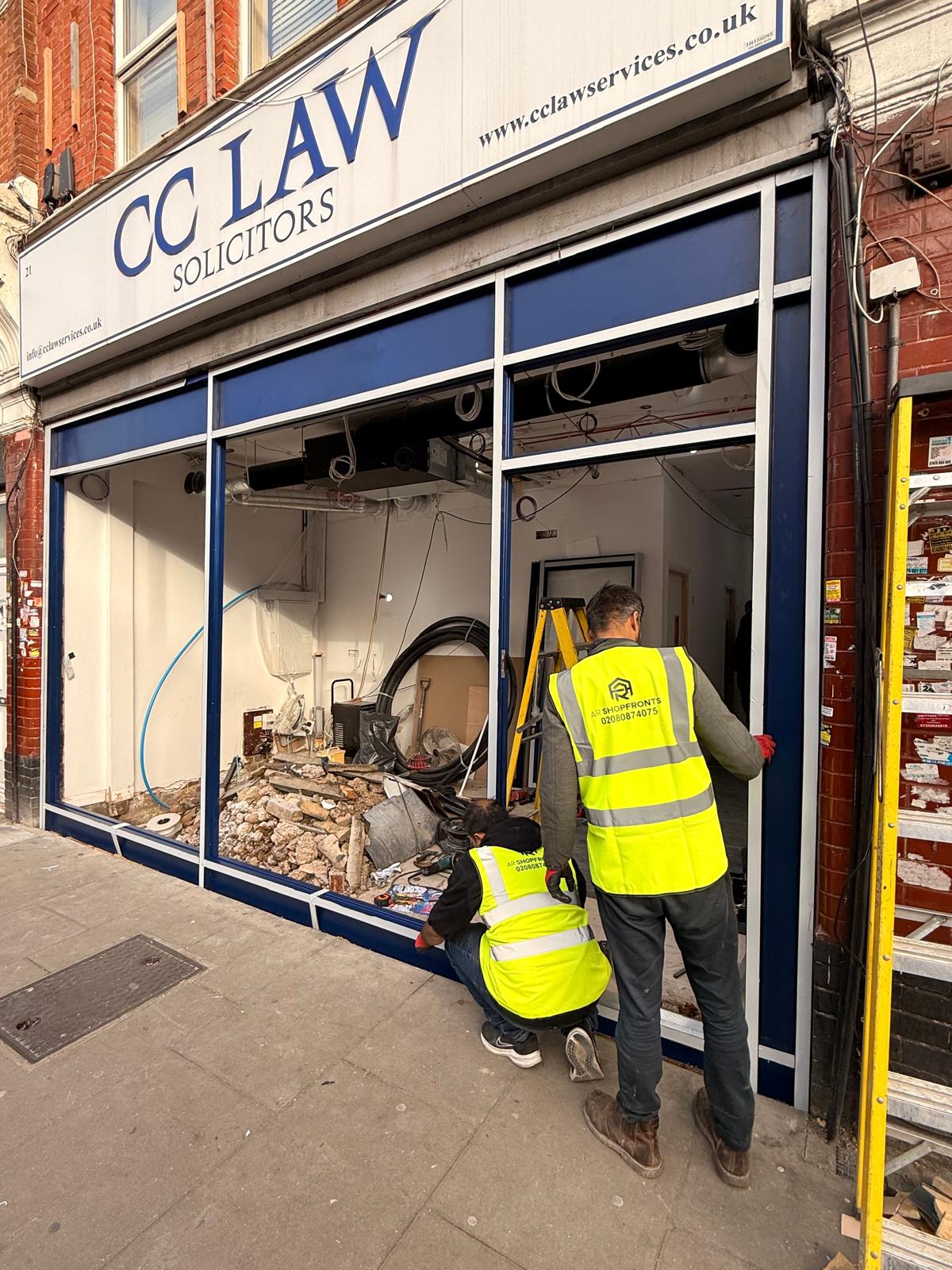 shop fronts in london