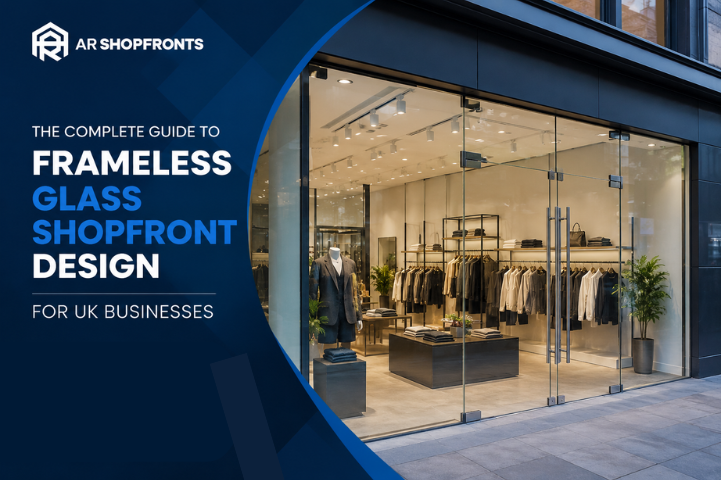 The Complete Guide to Frameless Glass Shopfront Design for UK Businesses