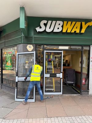 shop fornts in london